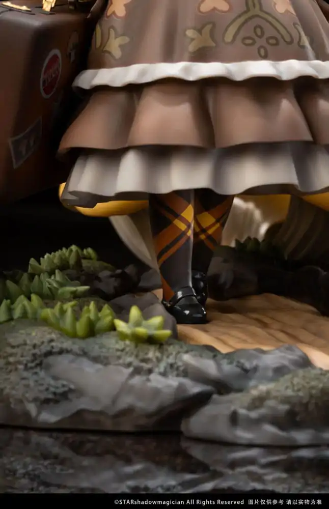 The Mushroom Girls PVC Statue 1/1 Serie No.3 Pleurotus Citrinopileatus 24 cm Produktfoto