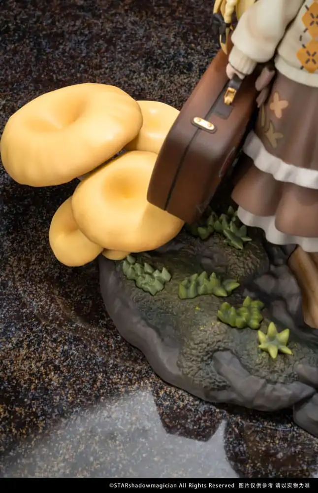 The Mushroom Girls PVC Statue 1/1 Serie No.3 Pleurotus Citrinopileatus 24 cm Produktfoto