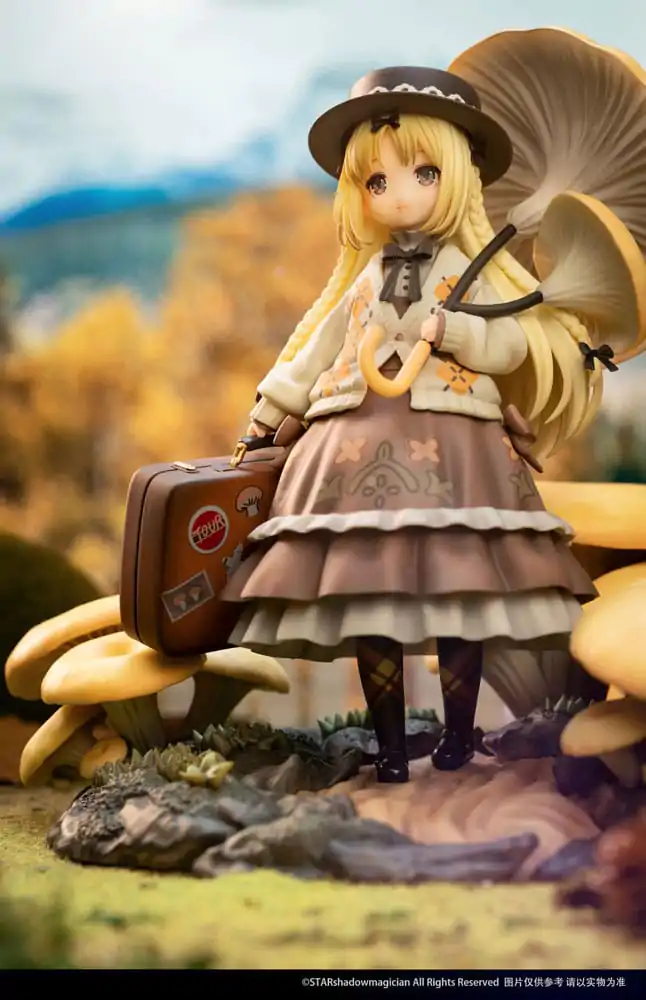 The Mushroom Girls PVC Statue 1/1 Serie No.3 Pleurotus Citrinopileatus 24 cm Produktfoto