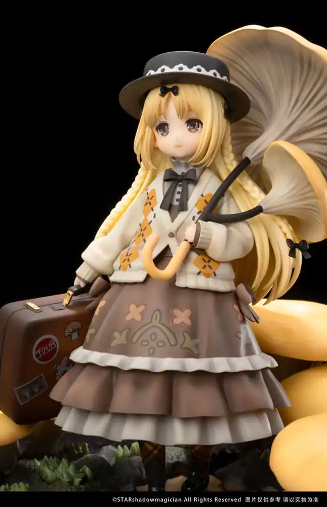 The Mushroom Girls PVC Statue 1/1 Serie No.3 Pleurotus Citrinopileatus 24 cm Produktfoto