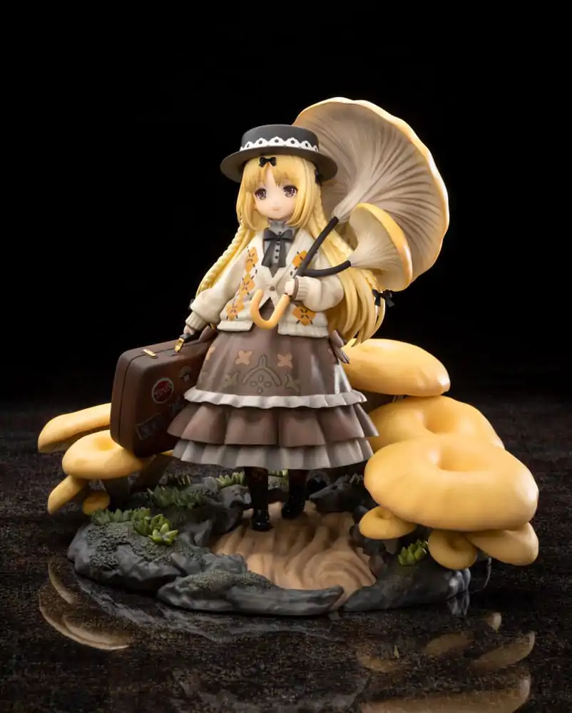 The Mushroom Girls PVC Statue 1/1 Serie No.3 Pleurotus Citrinopileatus 24 cm Produktfoto
