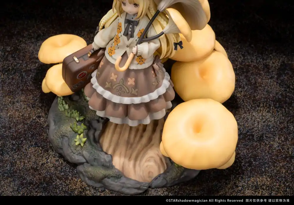 The Mushroom Girls PVC Statue 1/1 Serie No.3 Pleurotus Citrinopileatus 24 cm Produktfoto