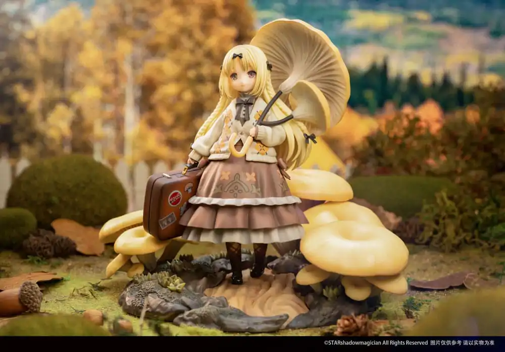 The Mushroom Girls PVC Statue 1/1 Serie No.3 Pleurotus Citrinopileatus 24 cm Produktfoto