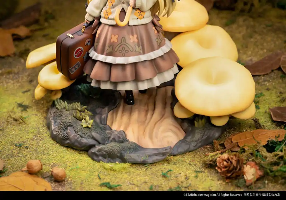 The Mushroom Girls PVC Statue 1/1 Serie No.3 Pleurotus Citrinopileatus 24 cm Produktfoto