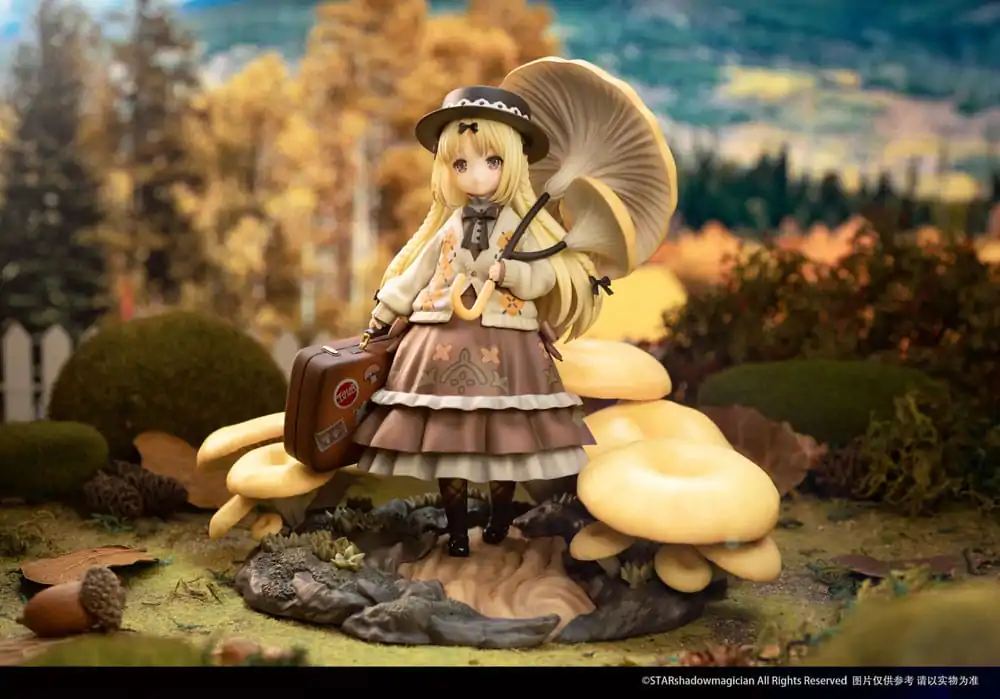 The Mushroom Girls PVC Statue 1/1 Serie No.3 Pleurotus Citrinopileatus 24 cm Produktfoto
