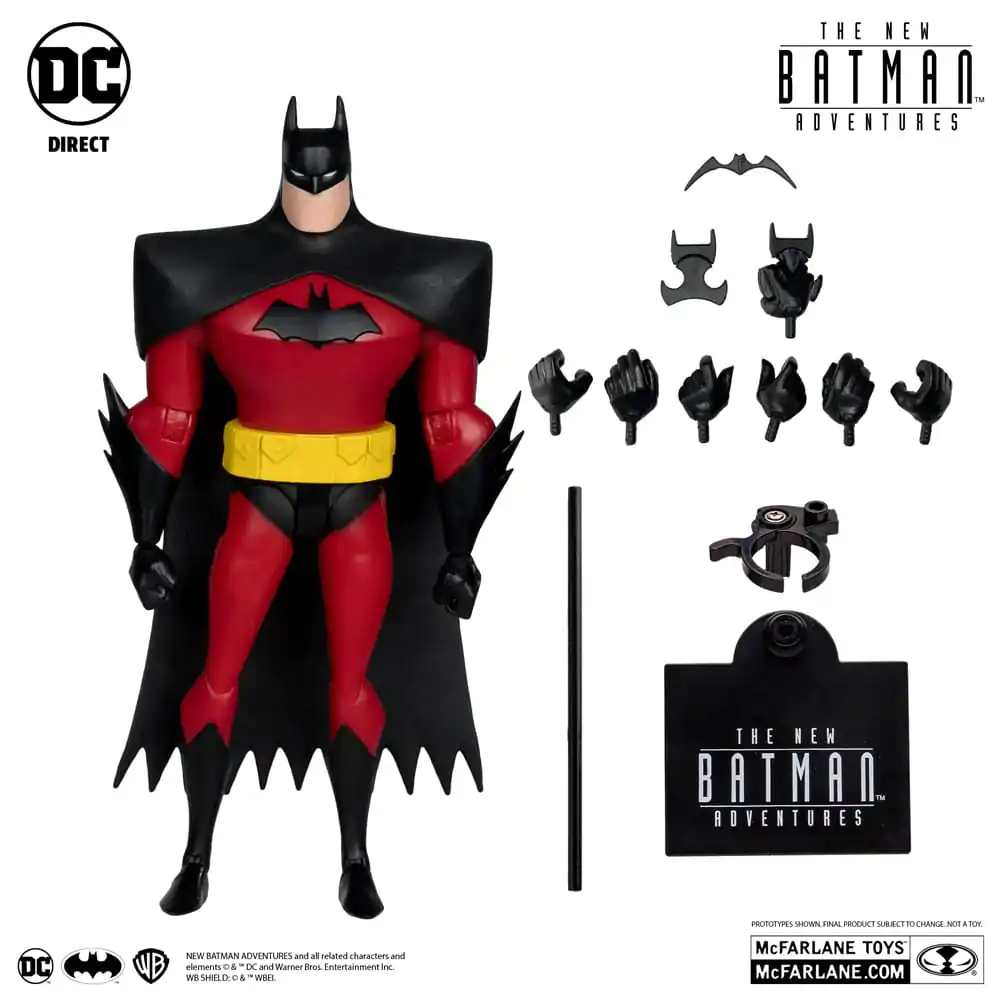 The New Batman Adventure DC Multiverse Action Figur Batman (Silver) Platinum Edition 18 Zentimeter Produktfoto