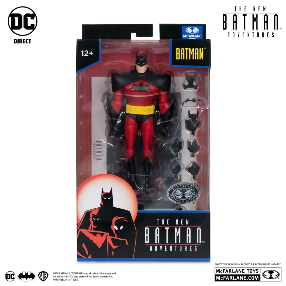 The New Batman Adventure DC Multiverse Action Figur Batman (Silver) Platinum Edition 18 Zentimeter Produktfoto