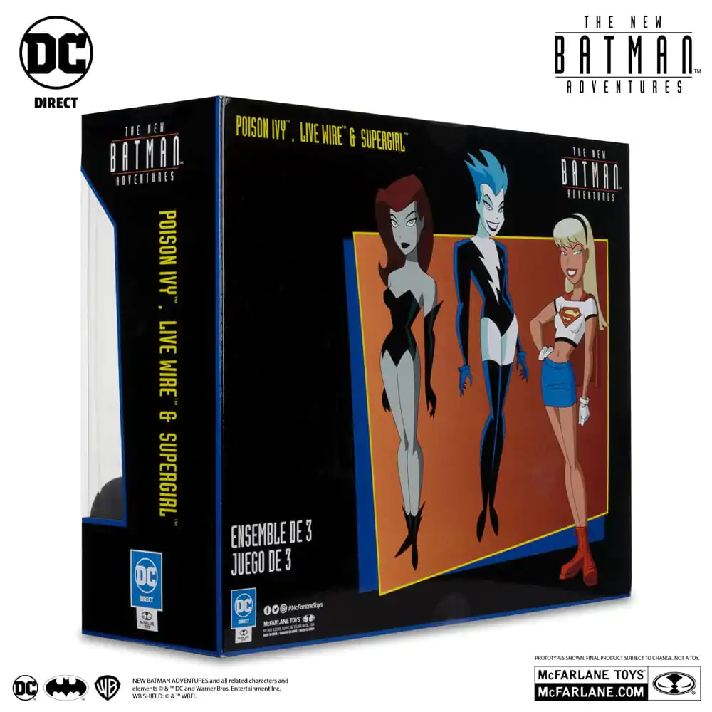 The New Batman Adventures DC Direct Actionfiguren 3er-Pack Girls´ Night Out (Gold Label) 15 cm Produktfoto