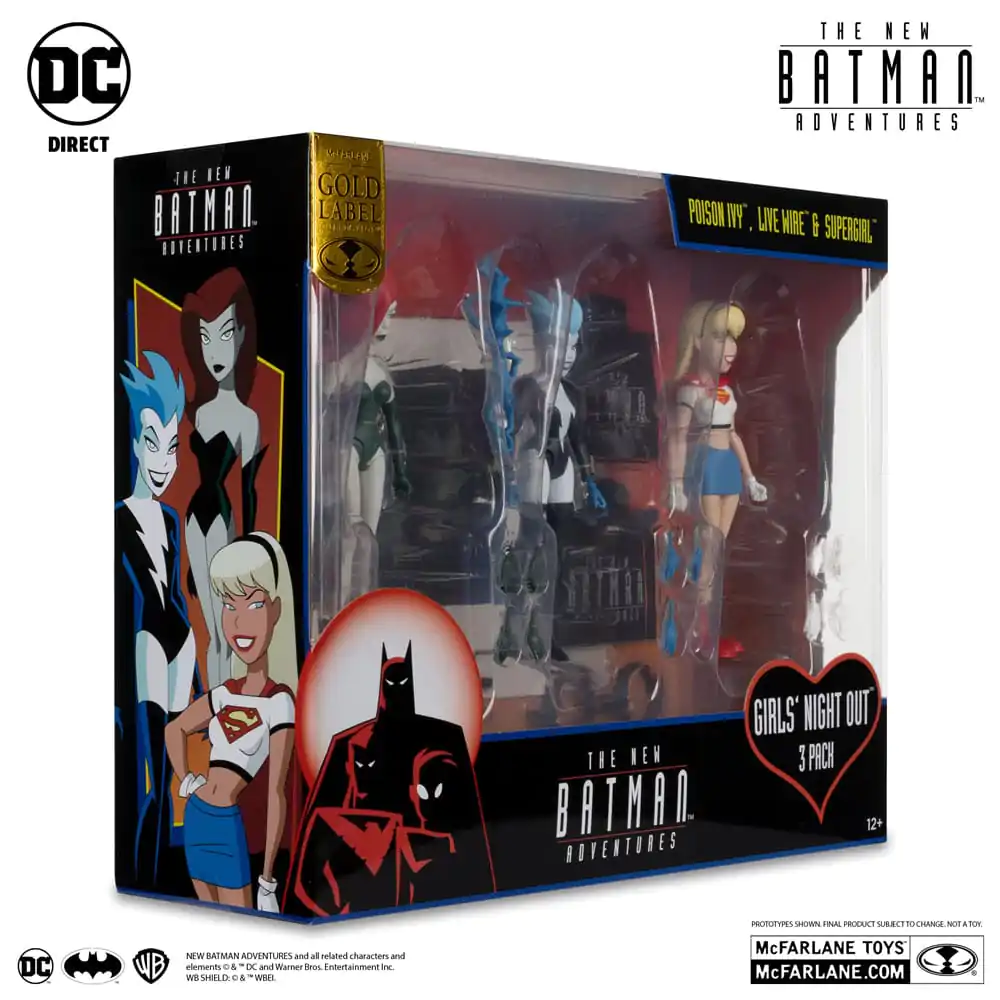 The New Batman Adventures DC Direct Actionfiguren 3er-Pack Girls´ Night Out (Gold Label) 15 cm Produktfoto