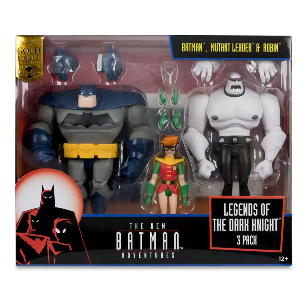 The New Batman Adventures DC Direct Actionfiguren 3er Pack Legends of the Dark Knight (Gold Label) 13 cm Produktfoto