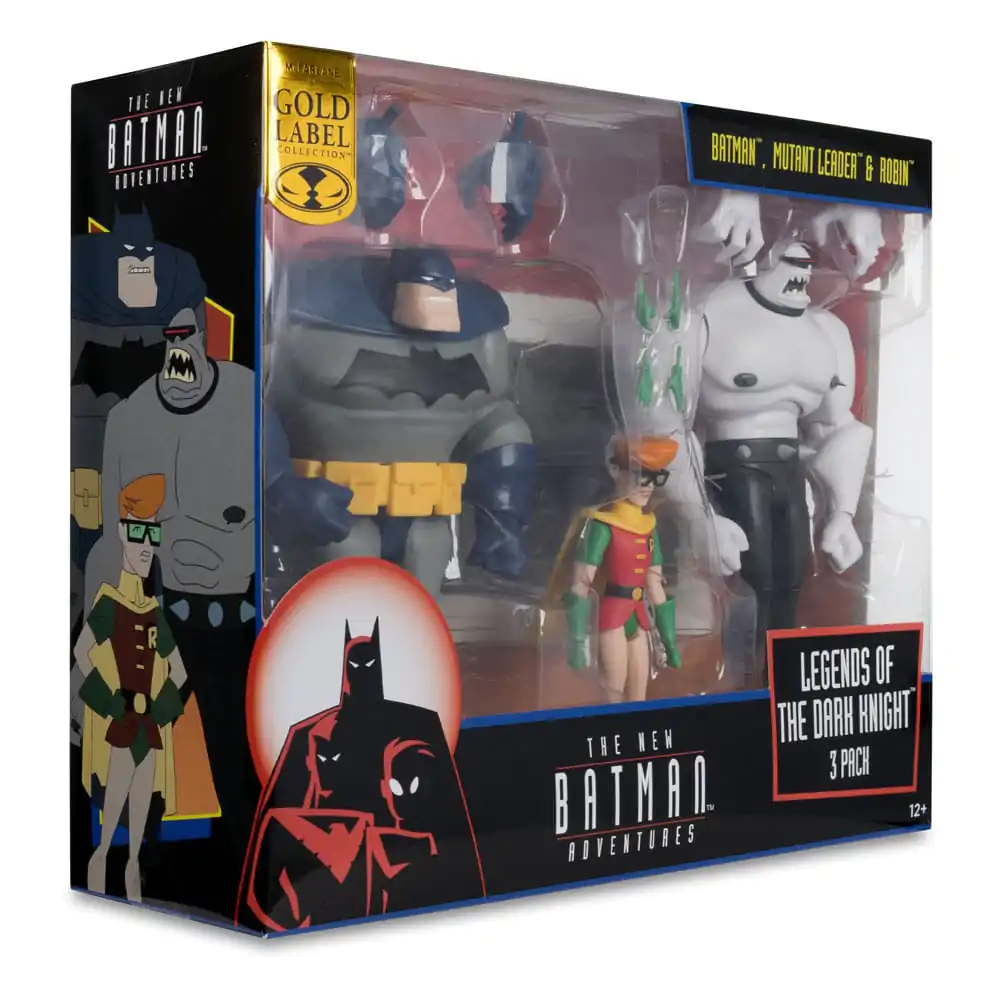 The New Batman Adventures DC Direct Actionfiguren 3er Pack Legends of the Dark Knight (Gold Label) 13 cm Produktfoto