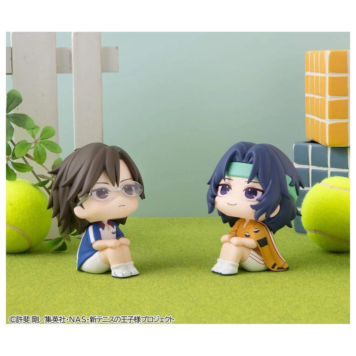 The New Prince of Tennis Look Up PVC Figuren 2er-Pack Kunimitsu Tezuka & Seiichi Yukimura 11 cm (mit Geschenk) Produktfoto
