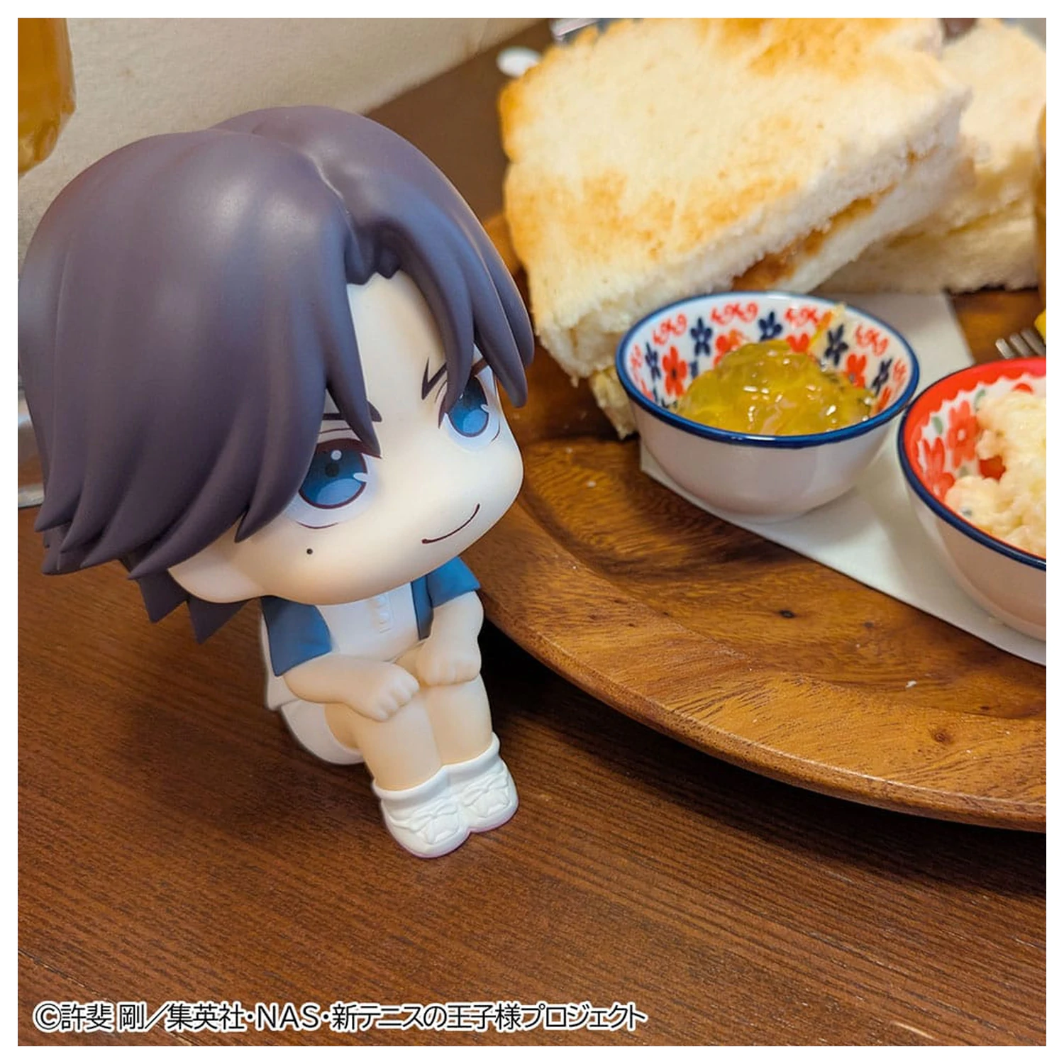 The New Prince of Tennis Look Up PVC Statue Keigo Atobe 11 cm Produktfoto