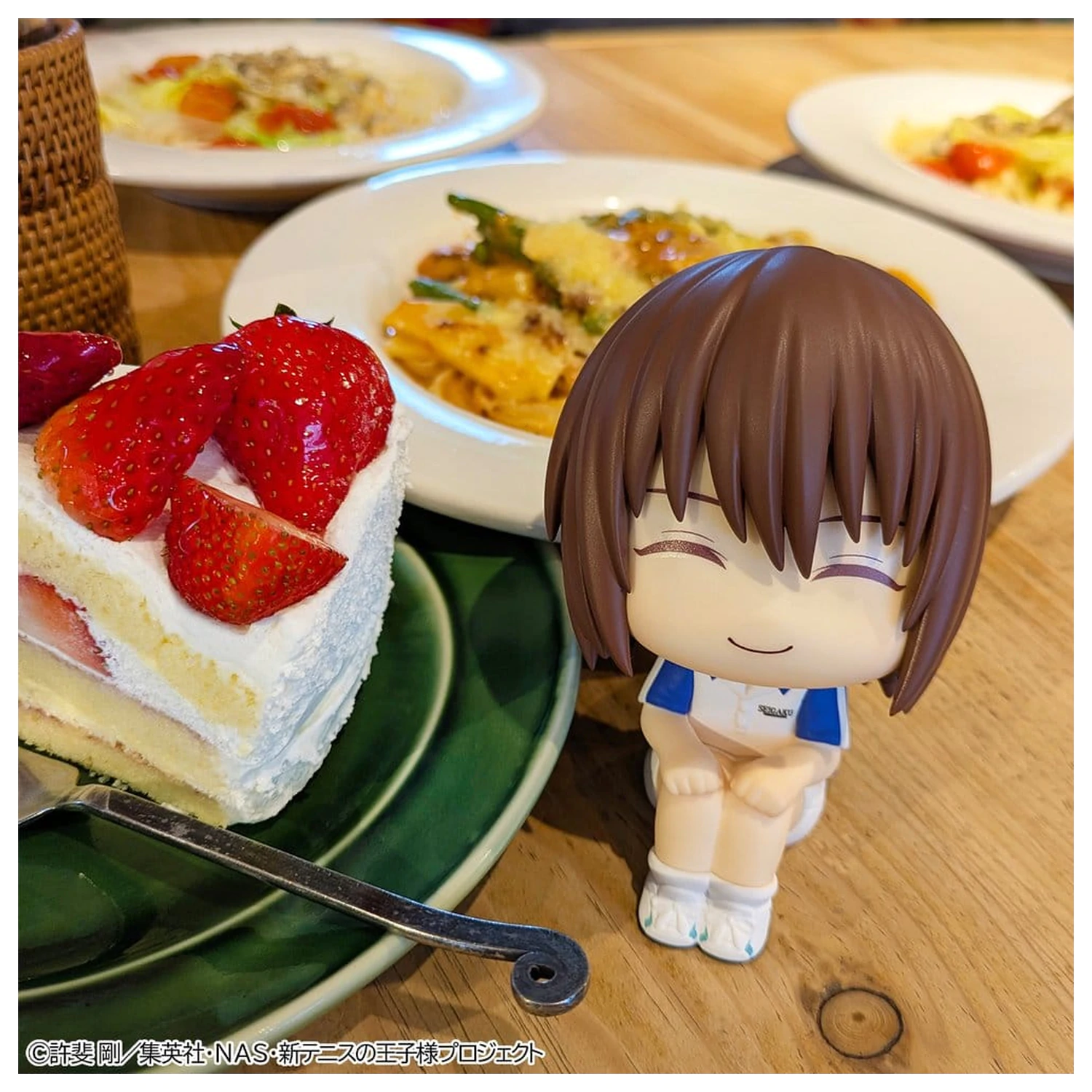 The New Prince of Tennis Look Up PVC Figur Shusuke Fuji 11 cm Produktfoto