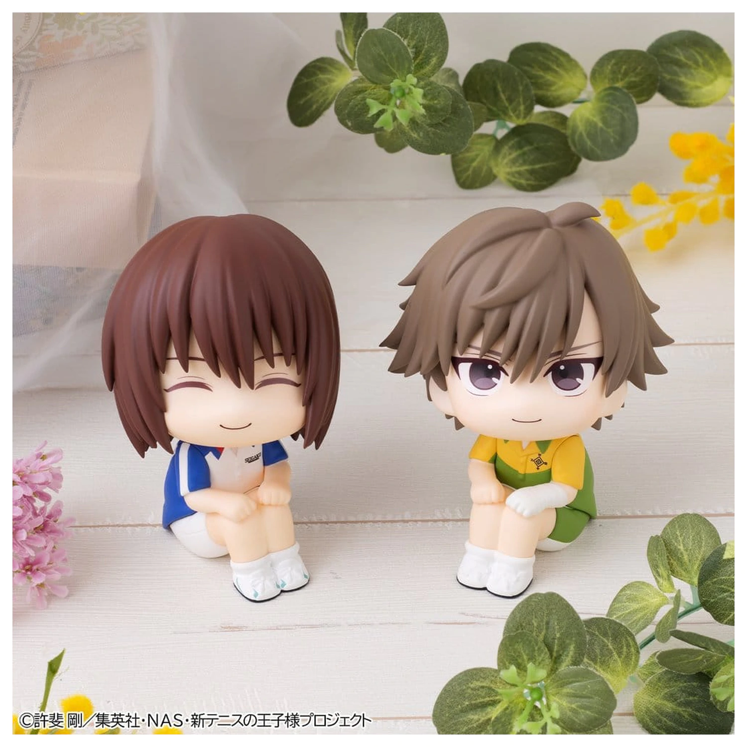 The New Prince of Tennis Look Up PVC Figuren 2er-Pack Shusuke Fuji & Kuranosuke Shiraishi 11 cm (mit Geschenk) Produktfoto