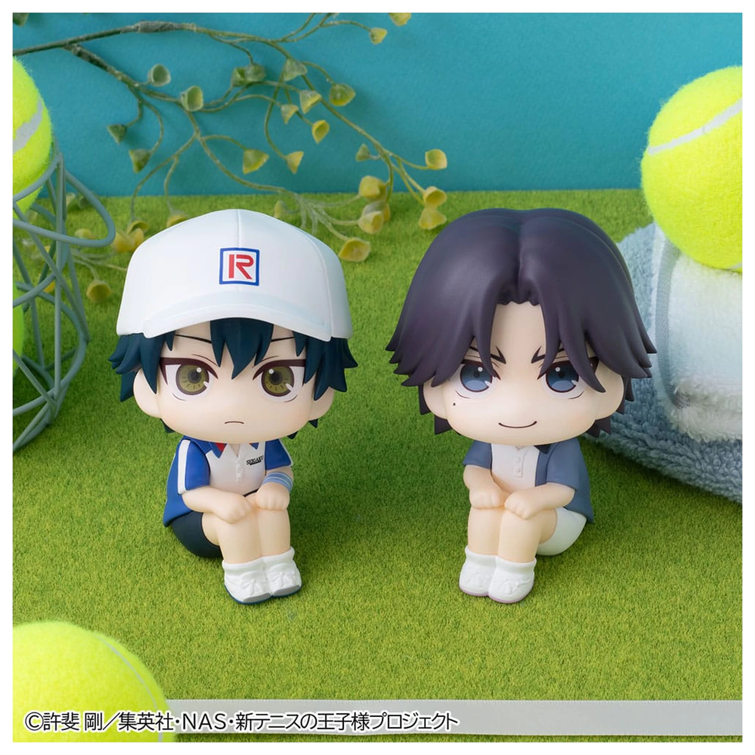 The New Prince of Tennis Look Up PVC Statuen Ryoma Echizen & Keigo Atobe Set (mit Geschenk) 11 cm Produktfoto