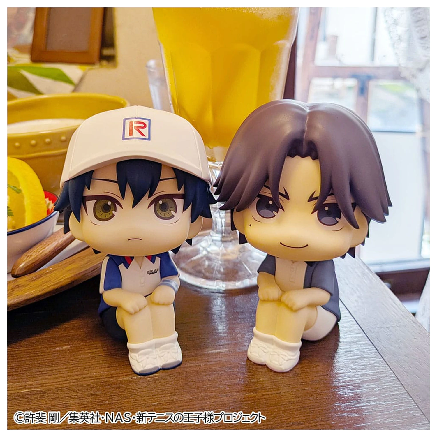 The New Prince of Tennis Look Up PVC Statuen Ryoma Echizen & Keigo Atobe Set (mit Geschenk) 11 cm Produktfoto