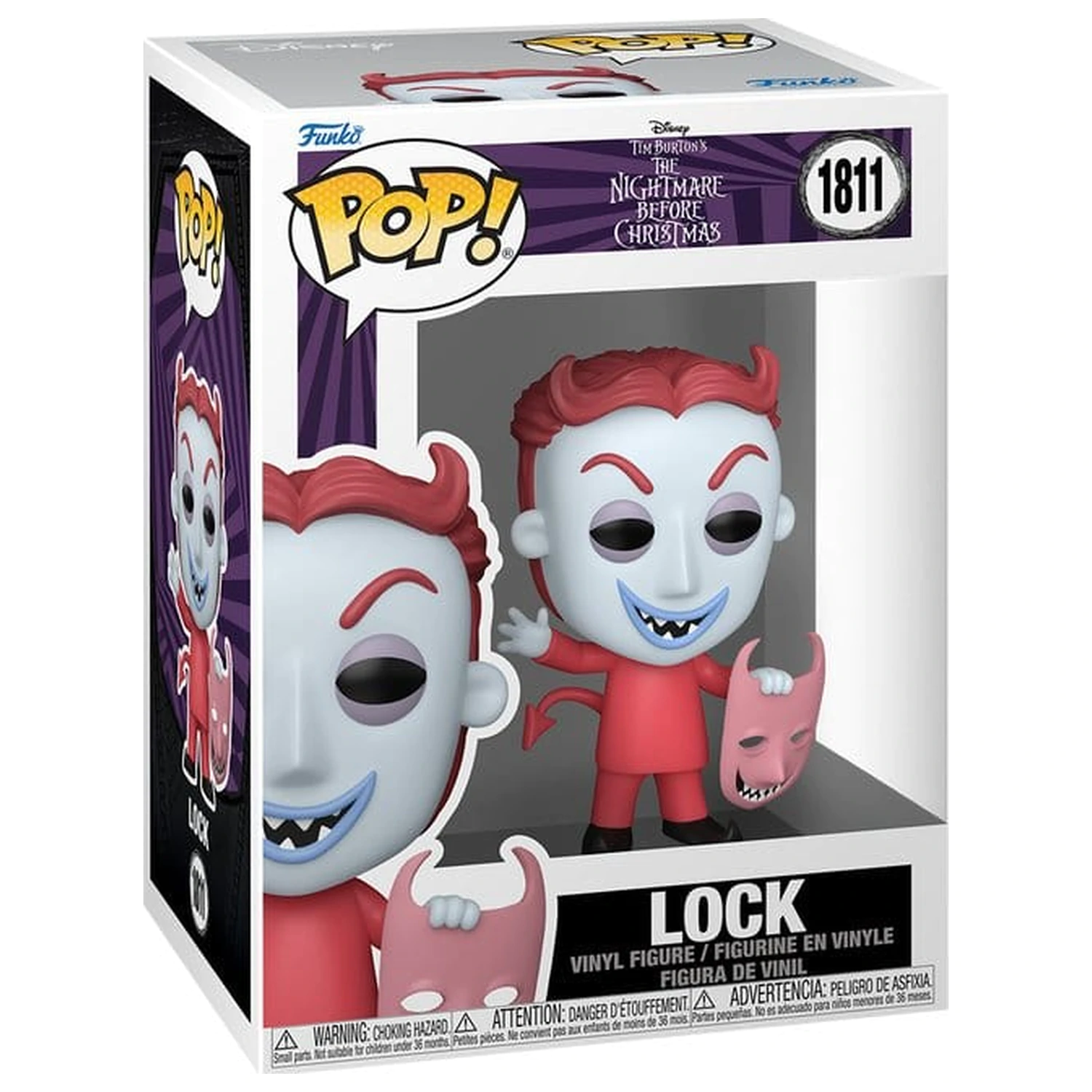The Nightmare Before Christmas Funko POP! Vinyl Figur Lock 9 cm Produktfoto