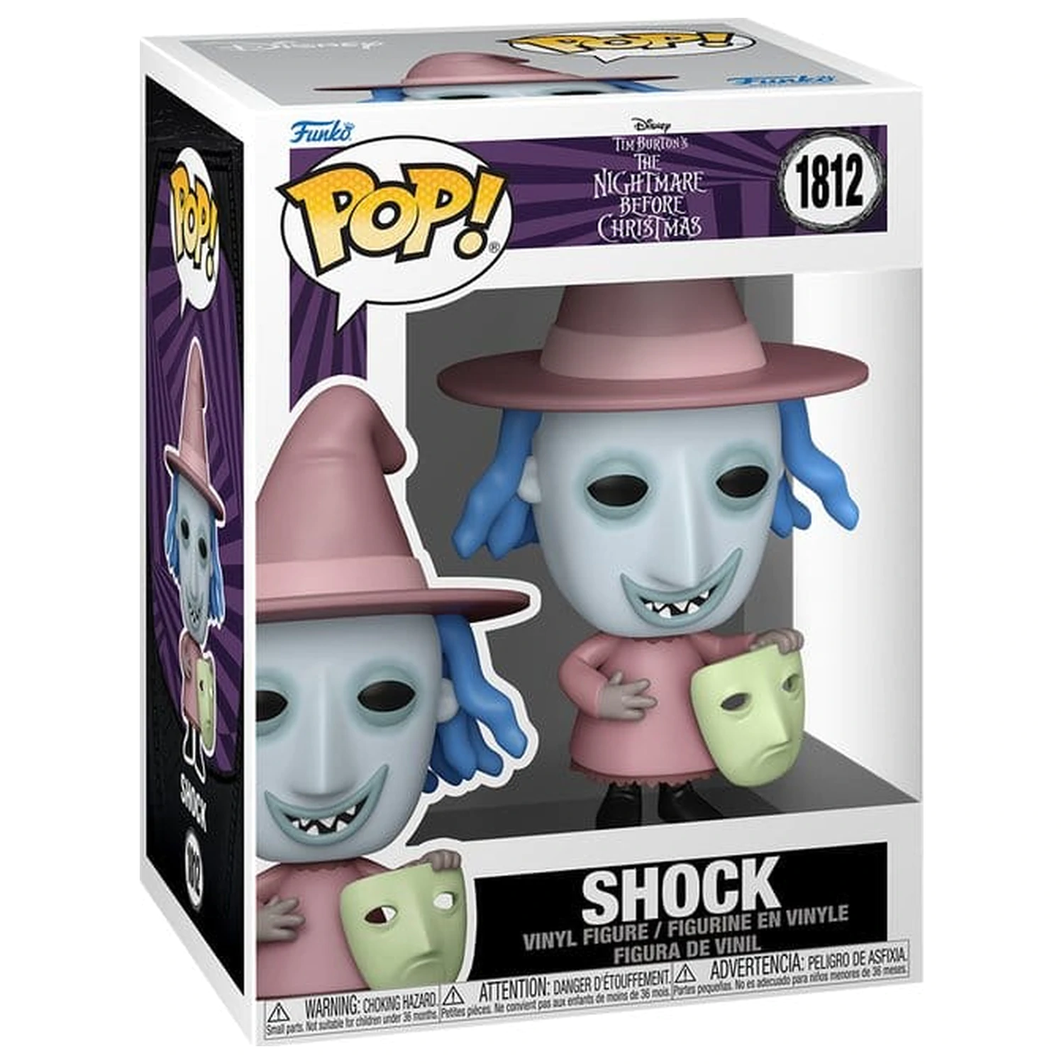 The Nightmare Before Christmas Funko POP! Vinyl Figur Shock 9 cm Produktfoto