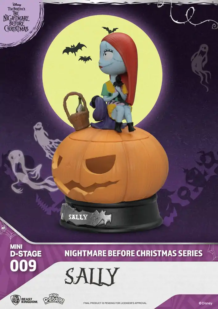 The Nightmare Before Christmas Mini Diorama Stage PVC Figur Sally 10 cm termékfotó