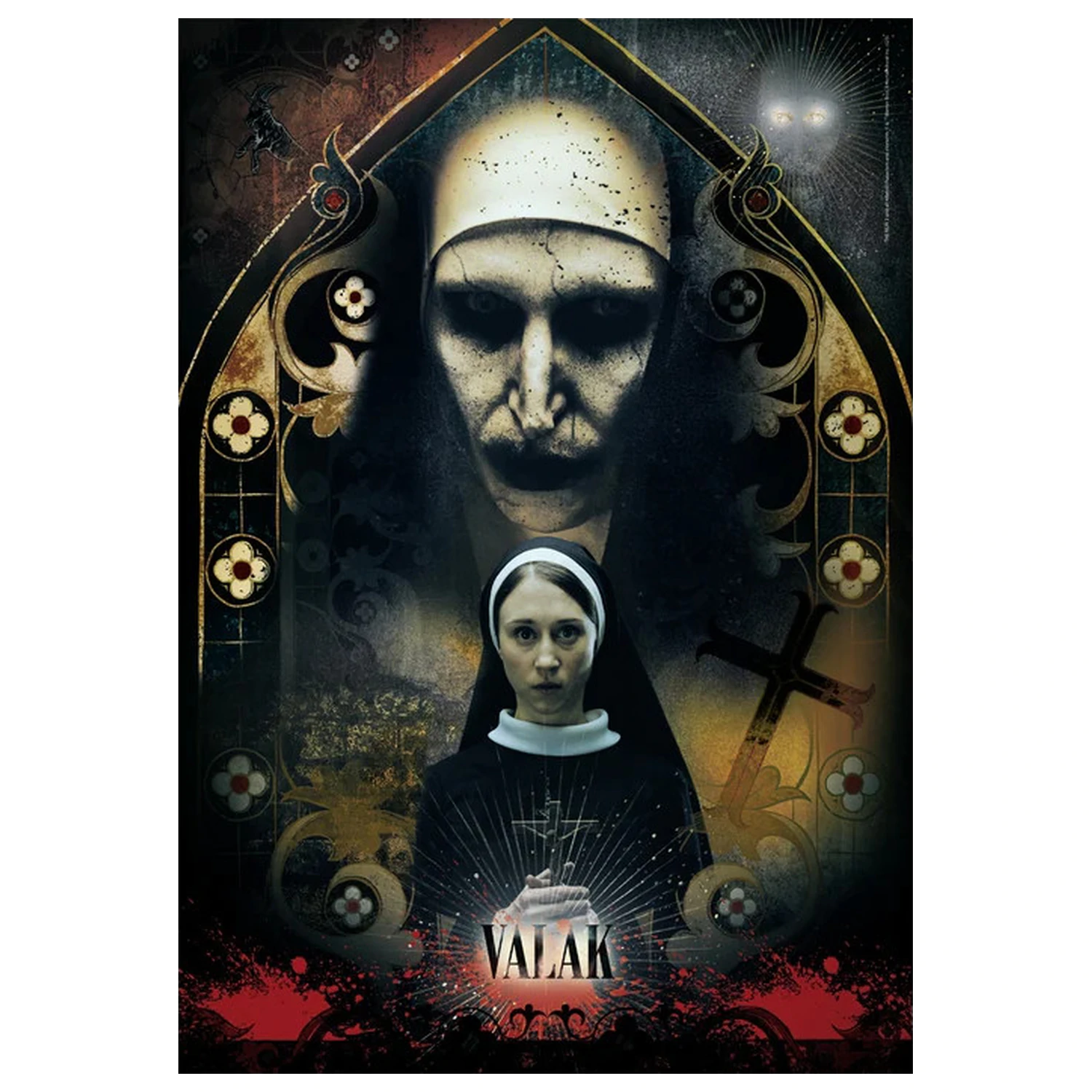 The Nun Valak 1000-teiliges Compact Puzzle Produktfoto