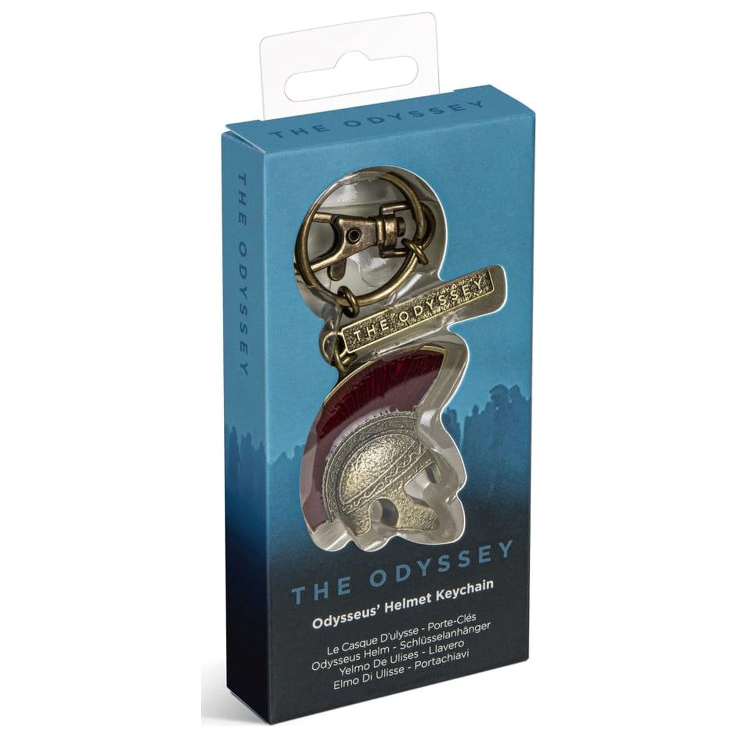 The Odyssey (2026) Schlüsselanhänger Odysseus' Helmet 14 cm Produktfoto