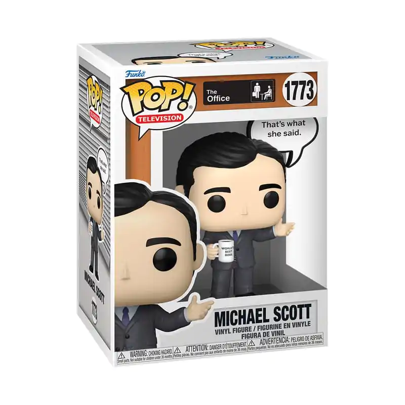The Office Funko POP! Sayings Vinyl Figur Michael 9 cm Produktfoto