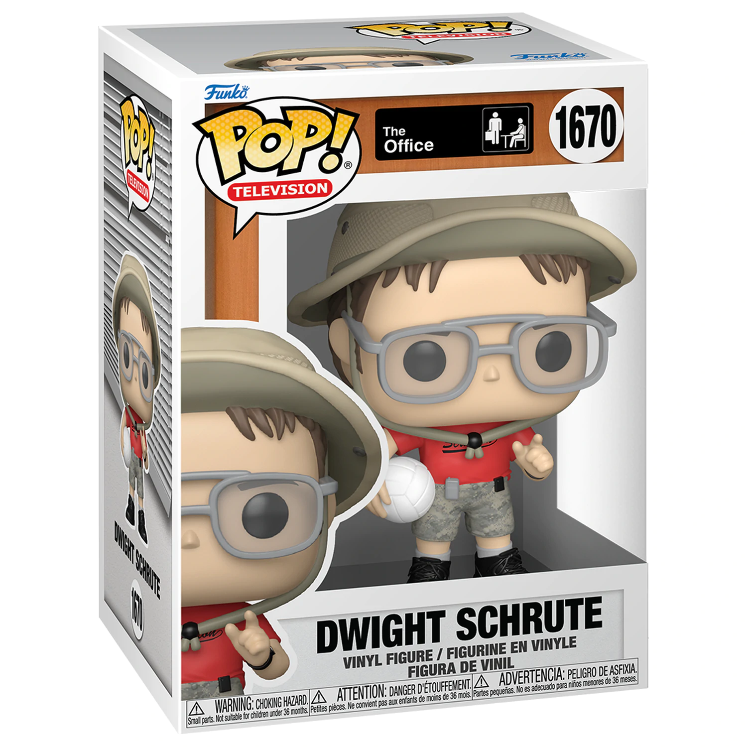 The Office US Funko POP! Television Vinyl Figur Dwight 9 cm Produktfoto