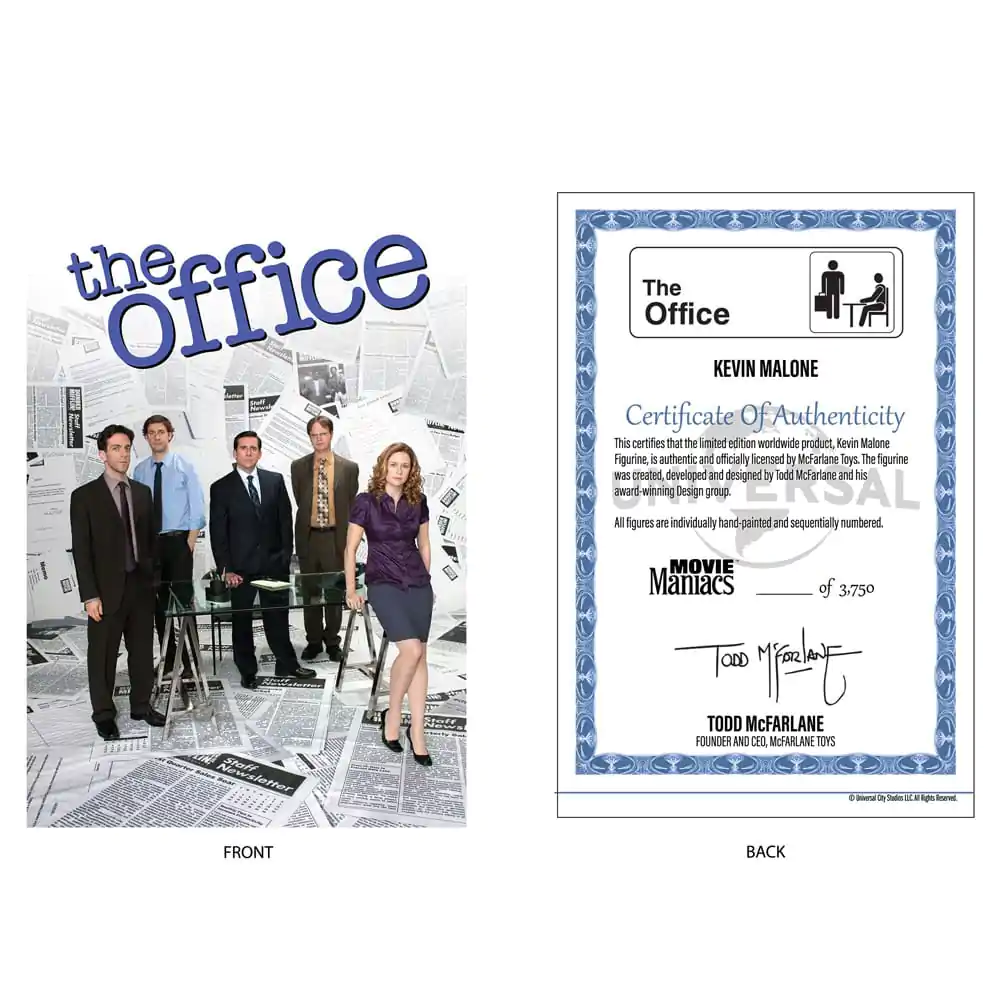 The Office (US) Movie Maniacs PVC-Statue Kevin Malone 17 cm Produktfoto