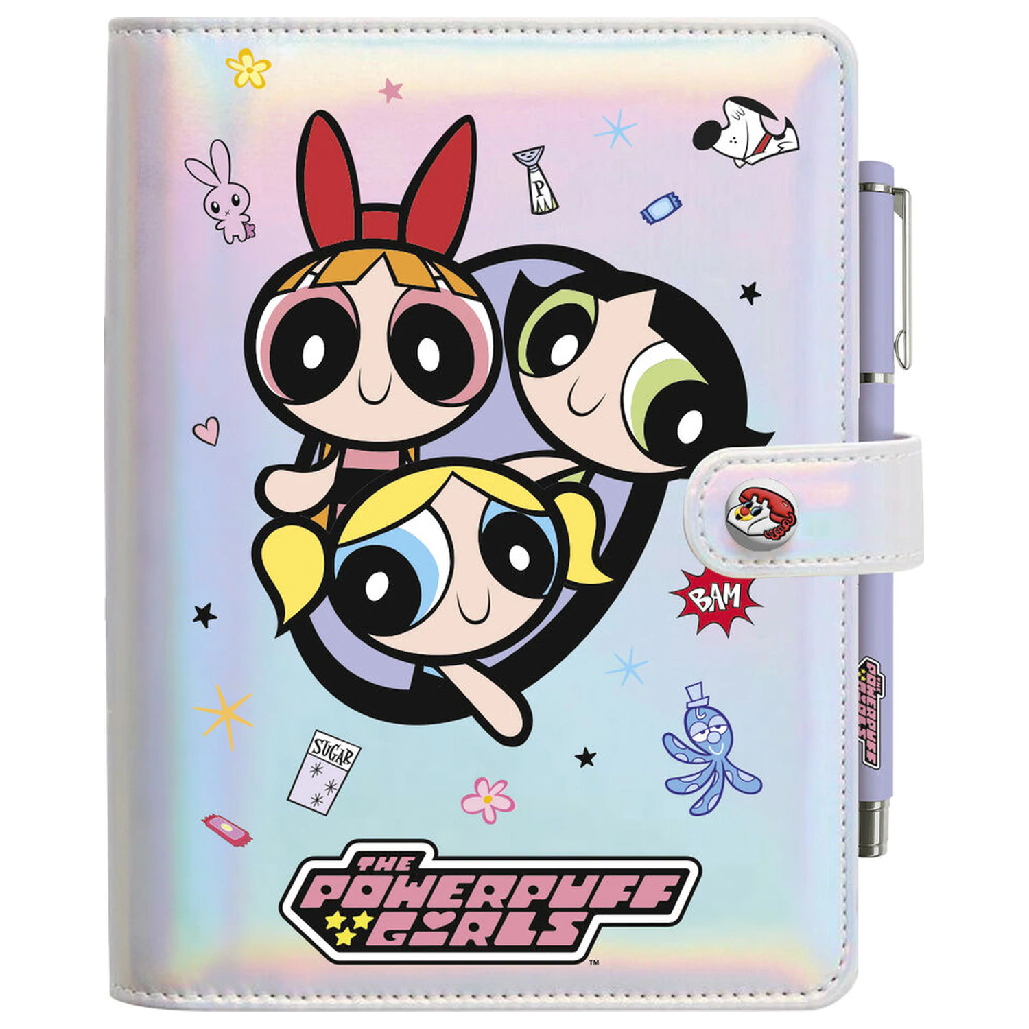 The Powerpuff Girls Premium A5 Notizbuch + Stift Produktfoto