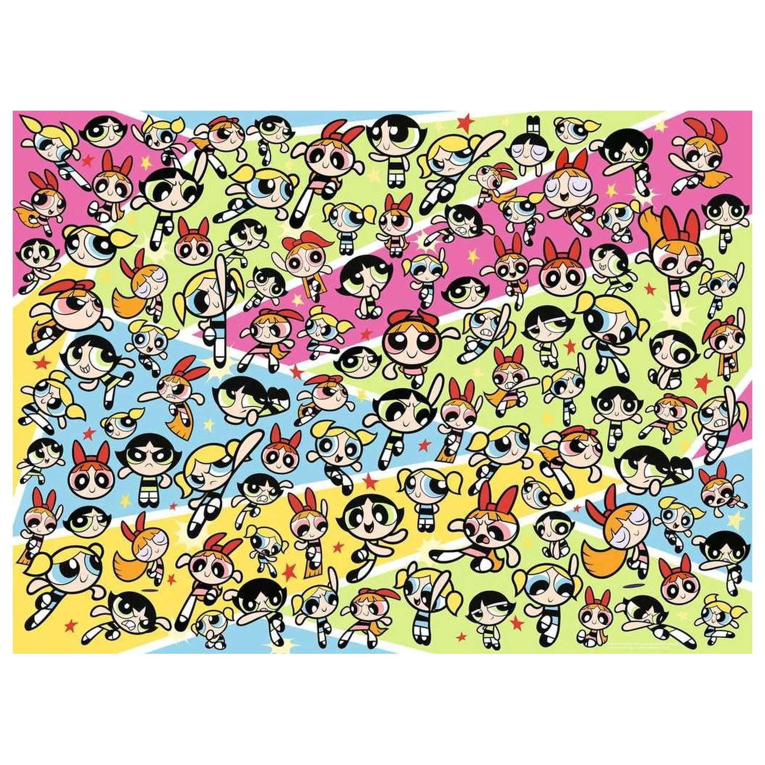 The Powerpuff Girls Challenge Puzzle (500 Teile) Produktfoto