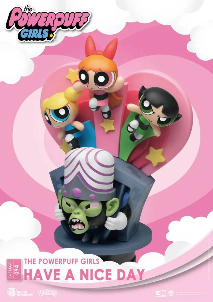 The Powerpuff Girls D-Stage PVC Diorama Have A Nice Day New Version 15 cm Produktfoto