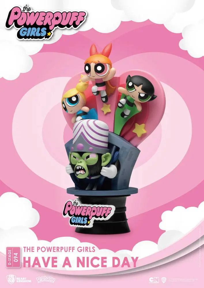 The Powerpuff Girls D-Stage PVC Diorama Have A Nice Day New Version 15 cm Produktfoto