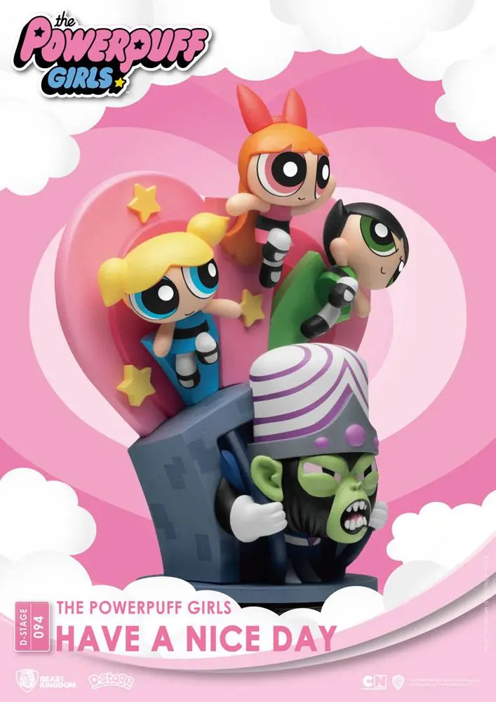 The Powerpuff Girls D-Stage PVC Diorama Have A Nice Day New Version 15 cm Produktfoto