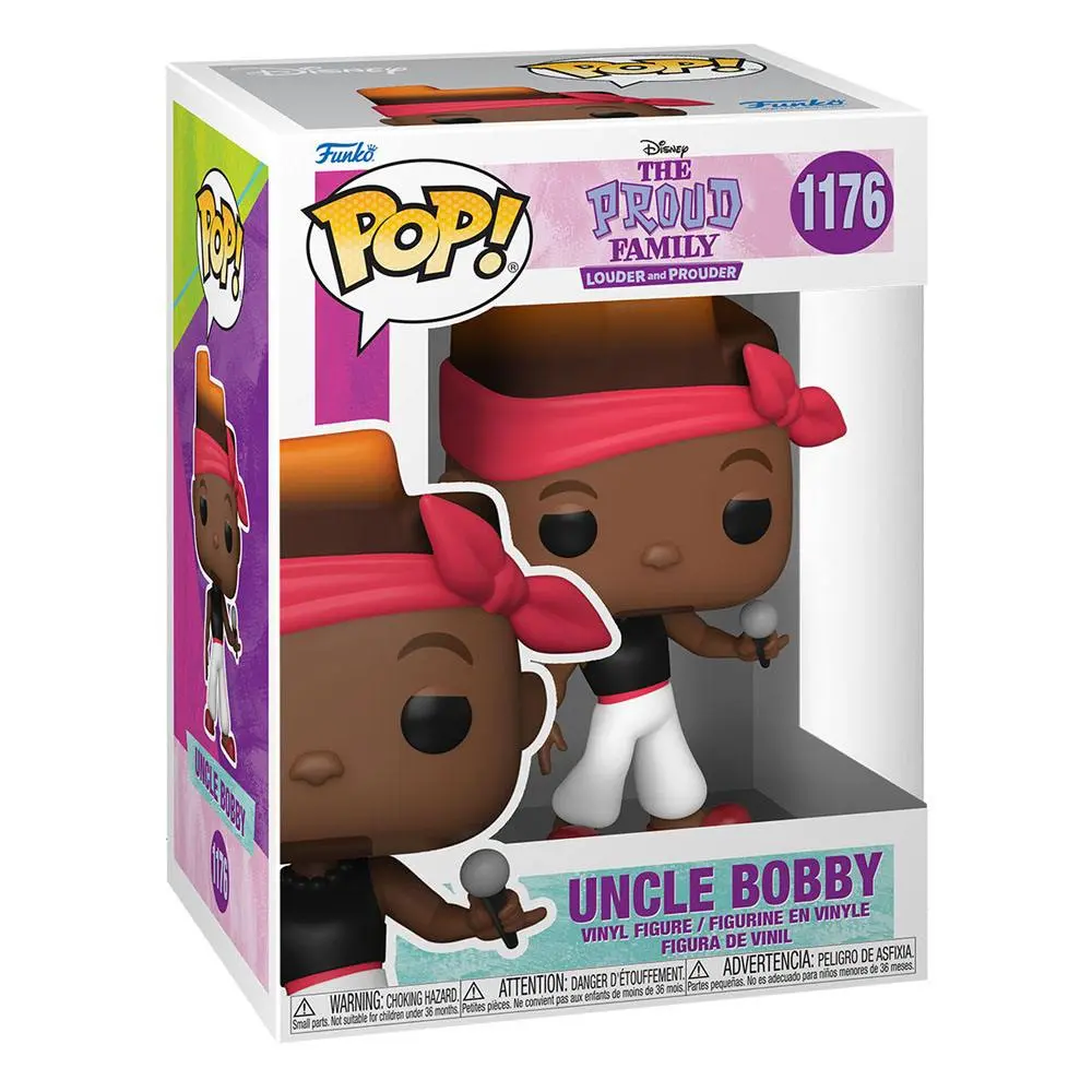 Die Prouds: Lauter und trauter POP! Disney Vinyl Figur Uncle Bobby 9 cm Produktfoto