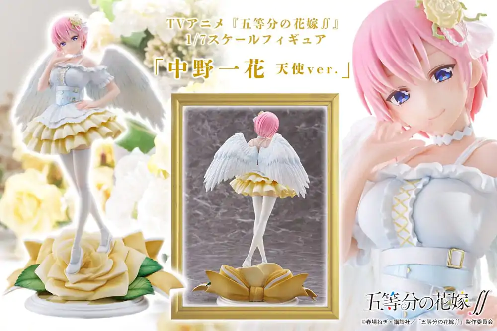 The Quintessential Quintuplets PVC Statue 1/7 Nakano Ichika Angel Ver. 25 cm termékfotó