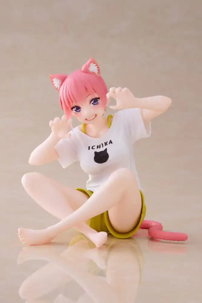 The Quintessential Quintuplets 2 PVC Statue Ichika Nakano Newley Written Cat Roomwear Ver. 13 cm termékfotó