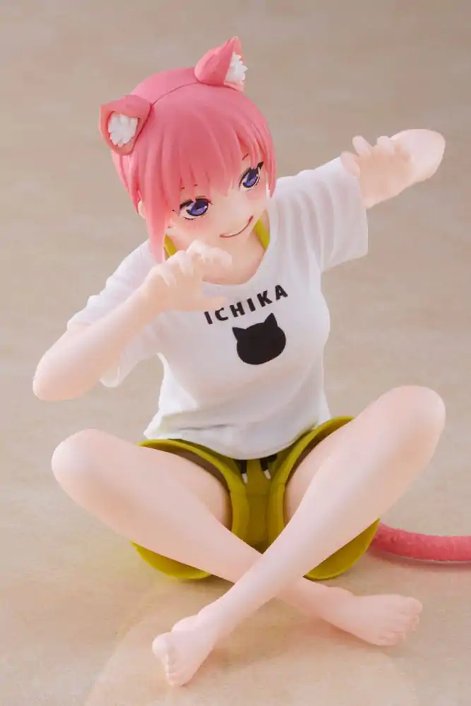 The Quintessential Quintuplets 2 PVC Statue Ichika Nakano Newley Written Cat Roomwear Ver. 13 cm termékfotó