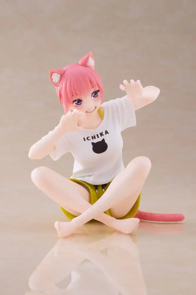 The Quintessential Quintuplets 2 PVC Statue Ichika Nakano Newley Written Cat Roomwear Ver. 13 cm termékfotó