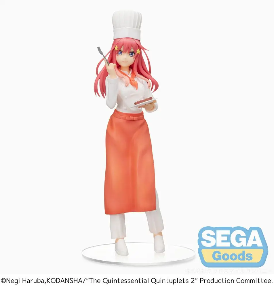 The Quintessential Quintuplets 2 SPM PVC Statue Itsuki Nakano Cook Ver. 23 cm Produktfoto
