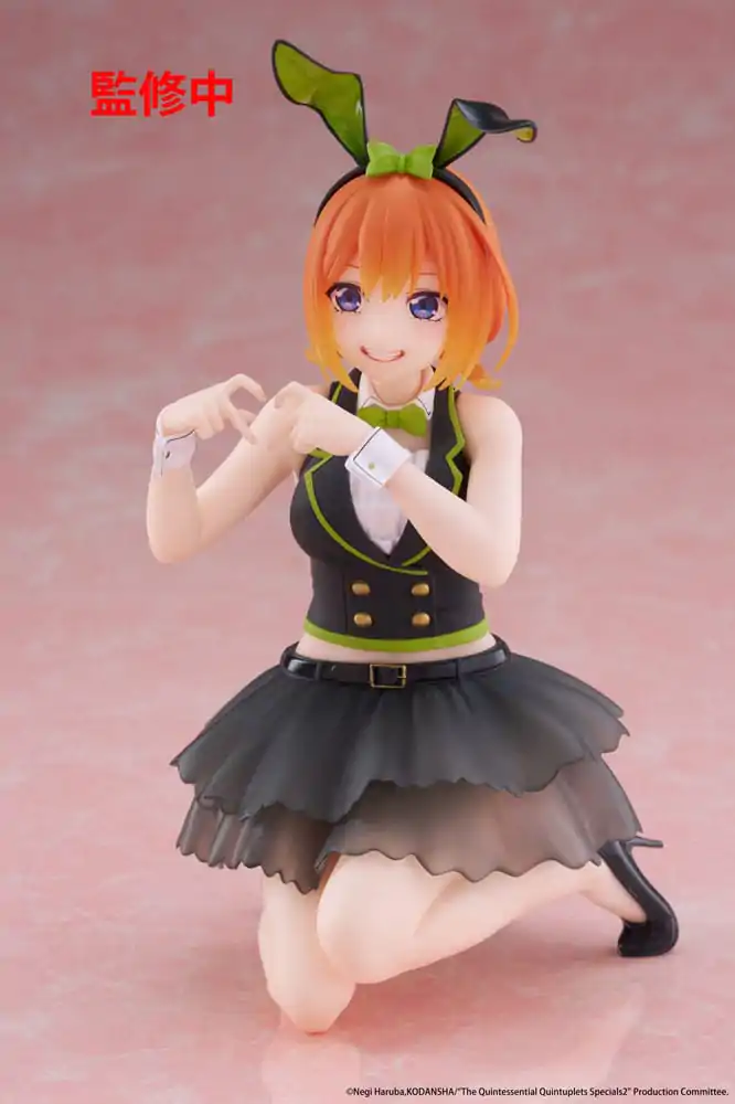 The Quintessential Quintuplets 3 PVC-Statue Desktop Cute Figure Yotsuba Nakano (Bunny Ver.) 13 cm Produktfoto