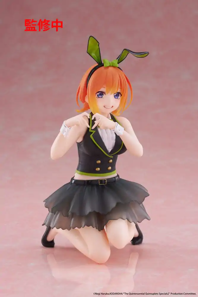 The Quintessential Quintuplets 3 PVC-Statue Desktop Cute Figure Yotsuba Nakano (Bunny Ver.) 13 cm Produktfoto