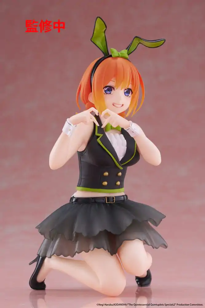 The Quintessential Quintuplets 3 PVC-Statue Desktop Cute Figure Yotsuba Nakano (Bunny Ver.) 13 cm Produktfoto