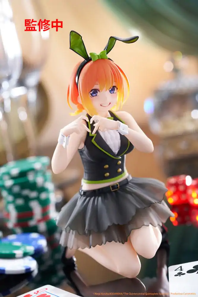 The Quintessential Quintuplets 3 PVC-Statue Desktop Cute Figure Yotsuba Nakano (Bunny Ver.) 13 cm Produktfoto
