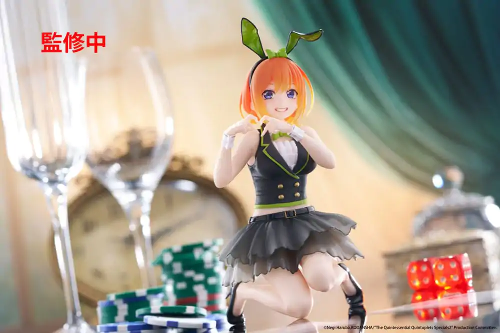The Quintessential Quintuplets 3 PVC-Statue Desktop Cute Figure Yotsuba Nakano (Bunny Ver.) 13 cm Produktfoto