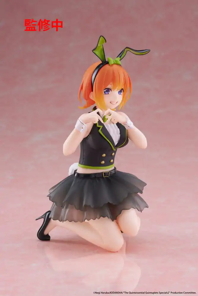 The Quintessential Quintuplets 3 PVC-Statue Desktop Cute Figure Yotsuba Nakano (Bunny Ver.) 13 cm Produktfoto
