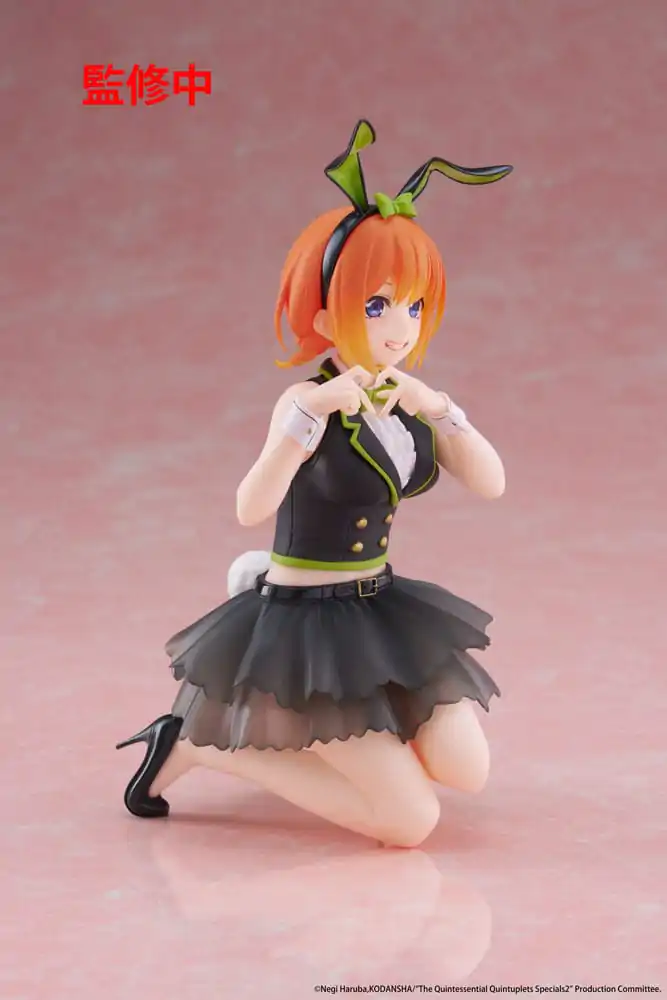 The Quintessential Quintuplets 3 PVC-Statue Desktop Cute Figure Yotsuba Nakano (Bunny Ver.) 13 cm Produktfoto