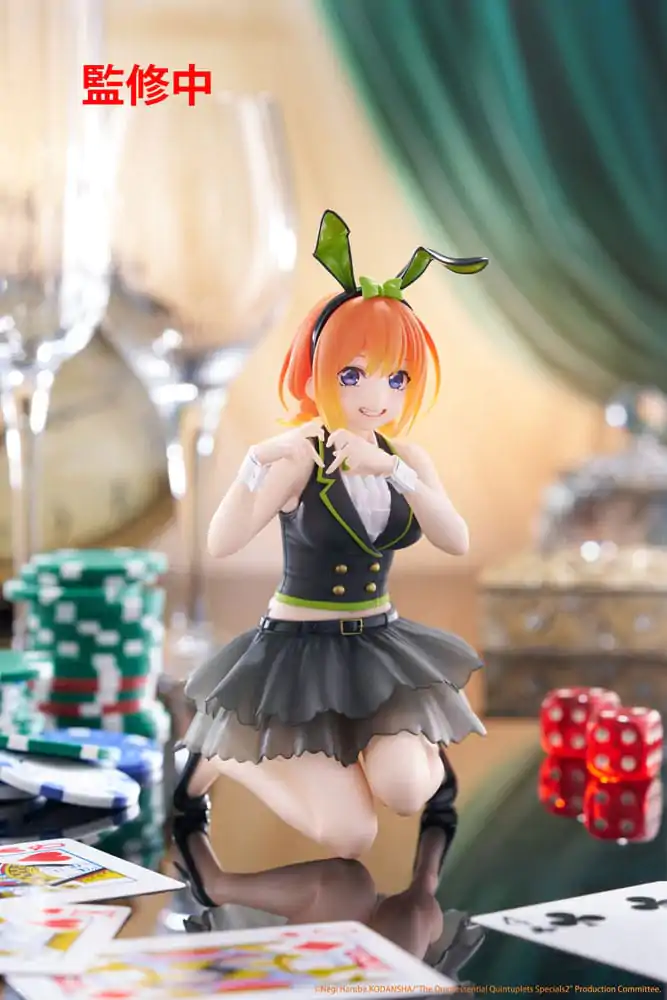 The Quintessential Quintuplets 3 PVC-Statue Desktop Cute Figure Yotsuba Nakano (Bunny Ver.) 13 cm Produktfoto