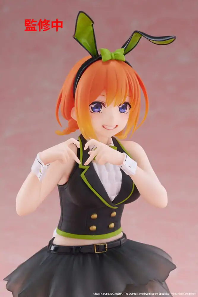 The Quintessential Quintuplets 3 PVC-Statue Desktop Cute Figure Yotsuba Nakano (Bunny Ver.) 13 cm Produktfoto