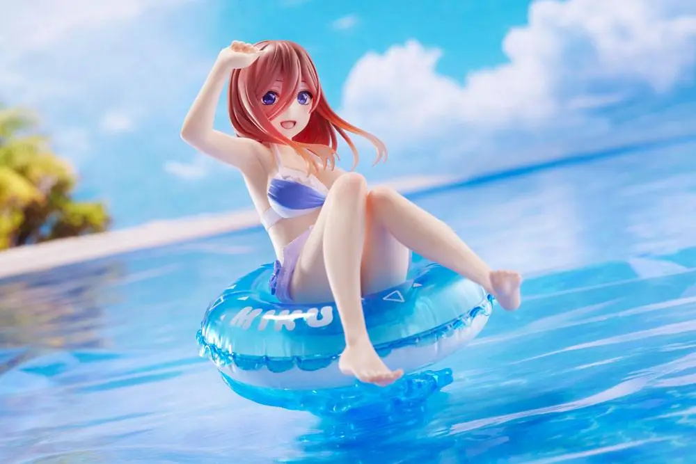 The Quintessential Quintuplets Aqua Float Girls PVC Statue Miku Nakano 20 cm Produktfoto